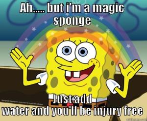 spongebob injury